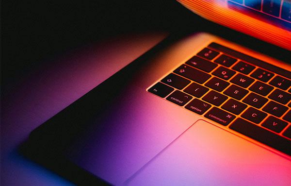 Macbook lumineux